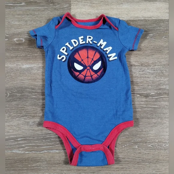 Spider-Man Marvel Onesie baby 18M - Picture 2 of 14